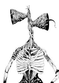 Arttlg Digitalart Artwork Wallpaper Drawing Art Colorful Sirenhead Scifi Fantasy Scary Art Creepy Drawings Monster Drawing