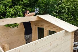 Généralement vendus sans plancher, les abris de jardin utilisent bien souvent leur dalle de béton ou le sol directement. Construire Un Abri De Jardin Soi Meme La Methode