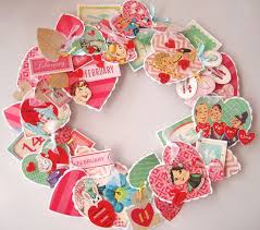 Vintage Valentines Home Decor Wreaths Positively Splendid Crafts Sewing Recipes And Home De Valentines Diy Valentine Day Wreaths Valentine S Day Diy