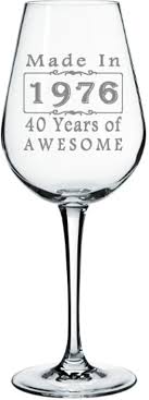 40th Birthday Etched Wine Glass Over The Hill Personalize It By Adding Name 40th Birthday Gift 40th Birthday 40th Birthday Parties 40th Bday Ideas