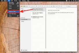 But we do have a workaround for mac users, and we're. How To Export Notes As Pdf On Mac Osxdaily