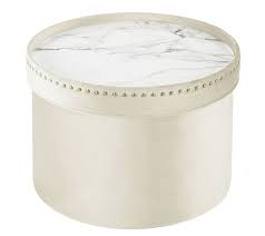 Inspire Me Home Decor 24 Round Velvet Ottoman Faux Marble Tray Lid Qvc Com Velvet Ottoman Ottoman Decor Ottoman