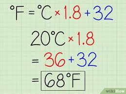 How To Convert Celsius C To Fahrenheit F 6 Steps