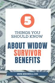 The Top 5 Things You Need To Know About Widow Survivor Benefits Estate Planning Checklist Family Emergency Binder Social Security Benefits Retirement