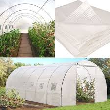 Une serre de jardin est une construction transparente et rigide, destinée à favoriser la croissance des plantations grâce à un apport plus important de chaleur et de. Bache De Rechange 180 Gr M Pour Serre Toutes Saisons 18m Transparente 12482