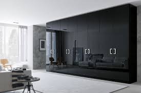 Modern And Fancy Bedroom Wardrobes And Closets Elegant Honeycomb Sandwich Glossy Black Large Modern Cupboard Design Wardrobe Design Bedroom Luxurious Bedrooms