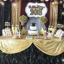39 Creative Graduation Party Decoration Ideas For More Fun Graduation Party Table Graduation Party Table Decorations Graduation Party Decor