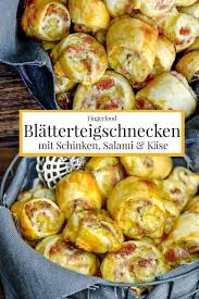 Schnelles Party Rezept Blatterteigschnecken Mit Schinken Salami Und Kase In 2020 Rezepte Fingerfood Herzhaft Blatterteigrezepte Herzhaft Partyrezepte