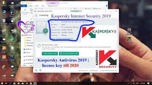 Kaspersky License Key Till 2021 Youtube