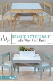 Ikea Hack Latt Table Ikea Kids Table Table Makeover Kid Table