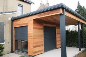 Extension Garage Bois Toit Plat Prix Terrasse Beton 30m2 Garage Toit Plat Bois Garage Bois Toit Plat Extension Maison Bois Garage Bois