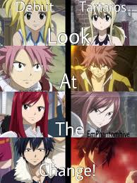 Look At The Change Between The Characters Debut And The Tartaros Arc I Think Lucy Changed The Most What Do Fairy Tail Art Fairy Tale Anime Fairy Tail Comics