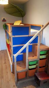 Ikea Kura Hack Mit Trofast Treppe Und Malm Schublade Ikea Kura Ikea Kura Hack Kura Hack