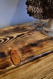 How To Diy Burned Wood Finish Burnt Wood Finish Wood Diy Wood Floor Design