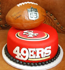 Go 49ers 49ers Cake Superbowl Cake Sports Themed Cakes