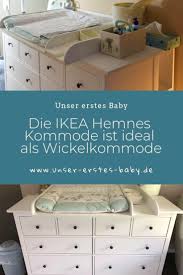 Die Ikea Hemnes Kommode Eignet Sich Ideal Als Wickelkommode Im Babyzimmer In 2020 Ikea Hemnes Chest Of Drawers Ikea Baby Ikea Hemnes