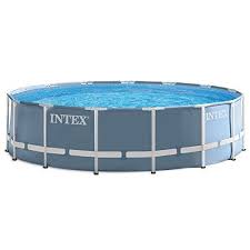 Intex Kit Piscine Prism Rondo Frame 16805l Bleu Diametre 457x 122cm Piscine Et Jardin Piscine Frame