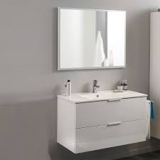 Badmobel Set Mit Waschtisch Und Spiegel Hochglanz Weiss 2 Teilig Jetzt Bestellen Unter Https Moebel Ladend Ikea Badezimmermobel Badmobel Set Badezimmer Set