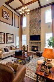 High Ceilings Design Ideas Pictures Remodel And Decor Family Room Walls High Ceiling Living Room Traditional Family Rooms