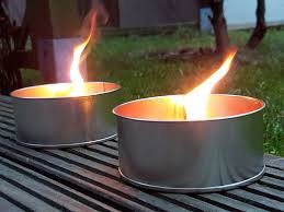 Romantische Outdoorkerzen Fackeln Garten Kerzen Flammschale Wachsfackeln Gartenofen