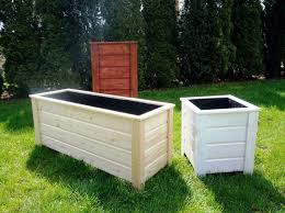 Pflanzkasten Aus Holz Blumenkasten Blumentopf Pflanztrog Pflanzsaule Pflanzkubel In Garten Amp Terrasse Pflanzzu Blumenkasten Holz Pflanzkasten Blumenkasten