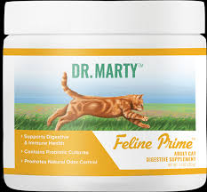 Marty pets is dedicated to providing your dogs and cats with the best nutrition possible. Feline Prime Adult Cat Digestive Supplement Dr Marty Cat Food