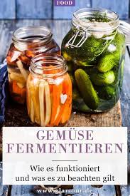 Gemuse Fermentieren Lebensmittel Essen Fermentieren Fermentierte Lebensmittel