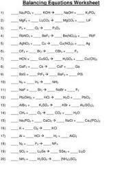Do You Find Balancing The Chemical Equation A Daunting Task Download Our Balancing Chemical Equations Workshee Chemical Equation Balancing Equations Equations