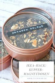 Ikea Hack Kupfer Magnetdosen Cuchikind Diy Deko Selber Machen Ikea Ikea Hack
