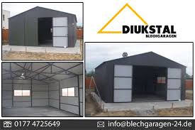 Eine Grosse Vielfalt Von Stahlhallen Und Garagen Www Diukstal De Stahlhalle Halle Garage Blechgarage Stahlhalle Fertiggaragen Halle