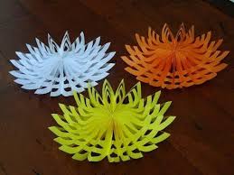 How To Make Beautiful Paper Decoration 3d Snowflake For Christmas Money Saving Di Paper Christmas Decorations Paper Decorations Handmade Christmas Decorations