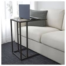 Vittsjo Laptop Stand Black Brown Glass 13 3 4x25 5 8 Ikea Ikea Laptop Stand Ikea Table Desk