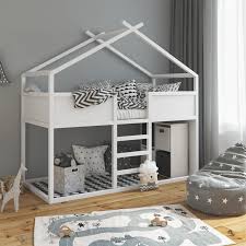 Vitalispa Hochbett Merlin Spielbett Kinderbett Real Kinderbett Kinderbett Haus Zimmer Fur Jungen