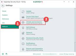 How To Exclude Files Applications And Urls From Scanning In Kaspersky Security Cloud