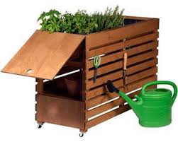 Dobar Doppel Hochbeet Rolling Garden Xl 71 Cm X 50 Cm X 100 Cm Bernstein Kaufen Bei Obi Hochbeet Blumenkasten Holz Hochbeet Auf Stelzen