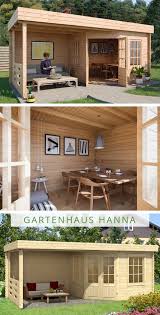 Gartenhaus Modell Hanna 40 Das Gartenhaus Ist Modern Mit Flachdach Besonders Praktisch Ist Neben Dem Grossen Inn Gartenhaus Pultdach Gartenhaus Hinterhof Haus