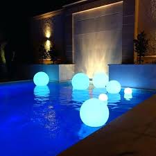 Led Glow Balls For Winter Spa Floating Pool Lights Pool Lights Pool Decor