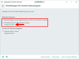 Schutz Fur Die Dateneingabe In Kaspersky Internet Security 2018