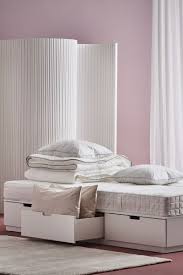 Nordli Bettgestell Mit Schubladen Weiss 90x200 Cm Ikea Deutschland Bett Mit Schubladen Bettgestell Schubladen