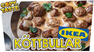 Kottbullar Wie Bei Ikea Original Rezept Copy Taste Rezepte Lebensmittel Essen Kottbullar Rezept