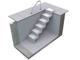 Universal Pooltreppe Eleganz 60 U Lang Universaltreppe Treppe Schwimmbader Pool