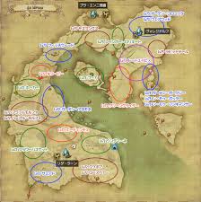Ff14 漆黒エリアのモンスター配置場所 夢でもff14
