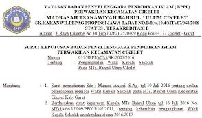 Download Contoh Surat Keputusan Pengangkatan Wakil Kepala Sekolah Format Microsoft Word Words Microsoft Microsoft Word