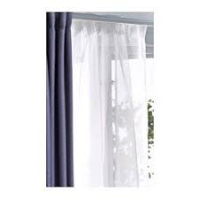 Teresia Voilage 2 Pieces Blanc 145x300 Cm Ikea Sheer Curtains Curtains Ikea