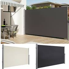 Seitenmarkise Ausziehbar Sichtschutz Windschutz Sonnenschutz Seitenrollo Tuv Ebay Windschutz Terrasse Markise Sichtschutz Ausziehbar