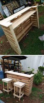 Pallet Furniture Garden Diy Projects Outdoor Bars 57 Ideas Bars Diy Furniture Garden Diy Aussenbar Palettenmobel Garten Palettenmobel Im Freien