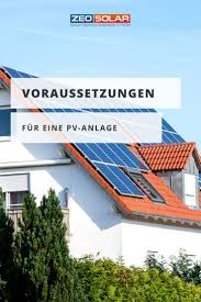Voraussetzungen Fur Eine Pv Anlage Kleine Solaranlage Solar Photovoltaik Module