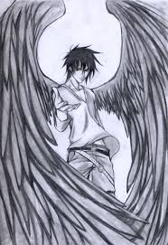 Browsing Traditional Art On Deviantart Angel Drawing Anime Angel Anime Drawings