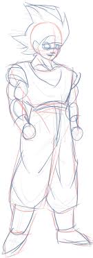 How To Draw Goku From Dragon Ball Z With Easy Step By Step Drawing Tutorial How To Draw Step By Step Drawing Tutorials Goku Drawing Drawing Tutorial Easy Drawings
