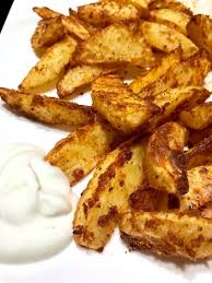 Knusprige Wedges Aus Dem Backofen Kochtheke Rezept Rezepte Kartoffelspalten Kartoffelspalten Im Backofen